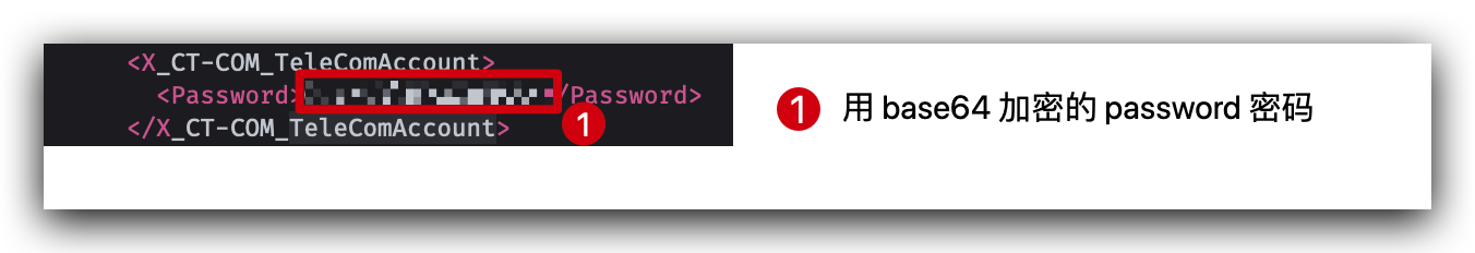 用 base64 加密的 password 密码